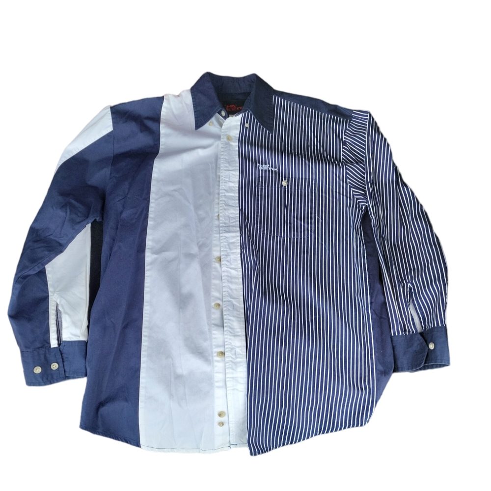 Vintage MO Betta 90s M medium button down shirt